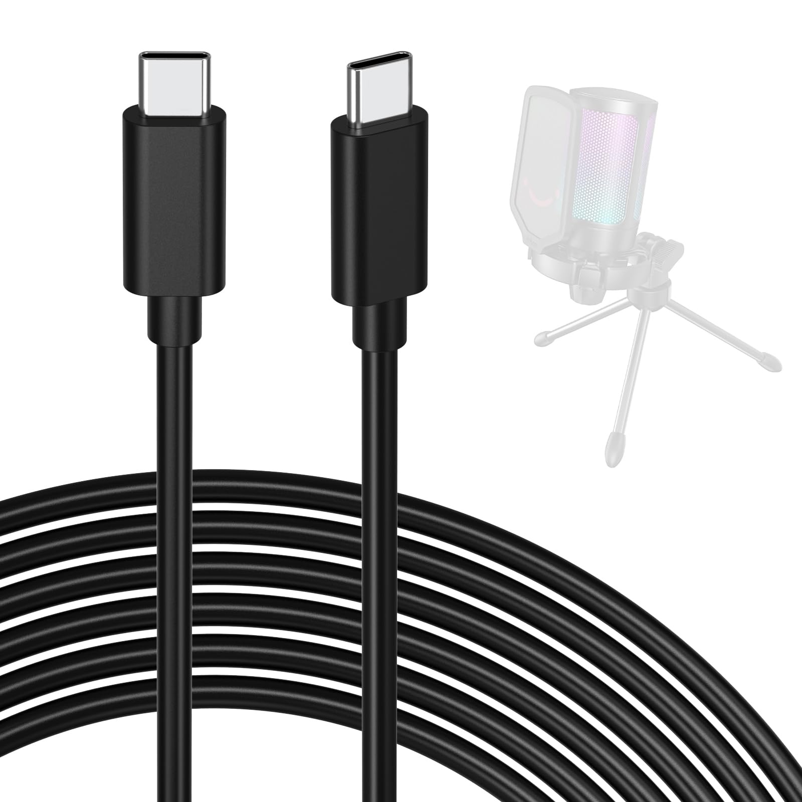 Amazon.com: Arzweyk USB C to Type C Microphone Cable Cord